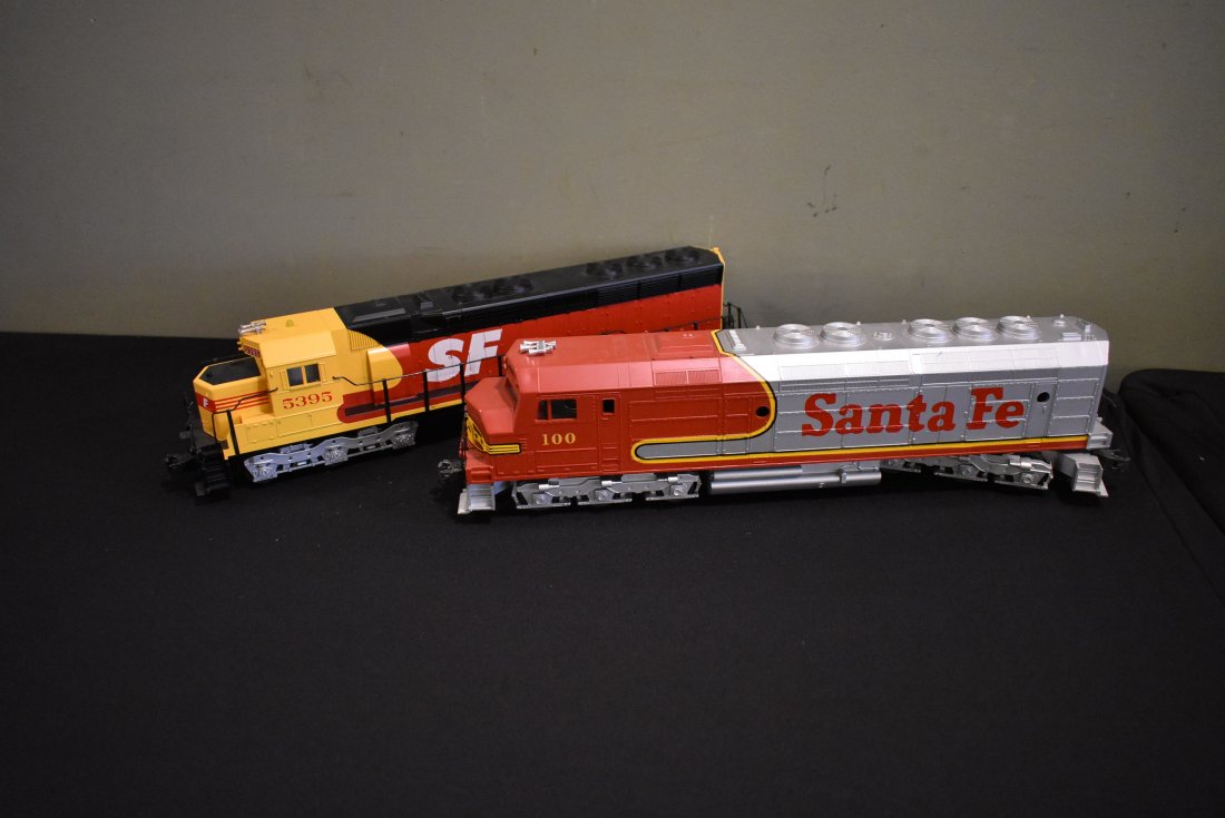 2 O Scale Santa Fe Locomotives Williams & MTH (1 of 3)