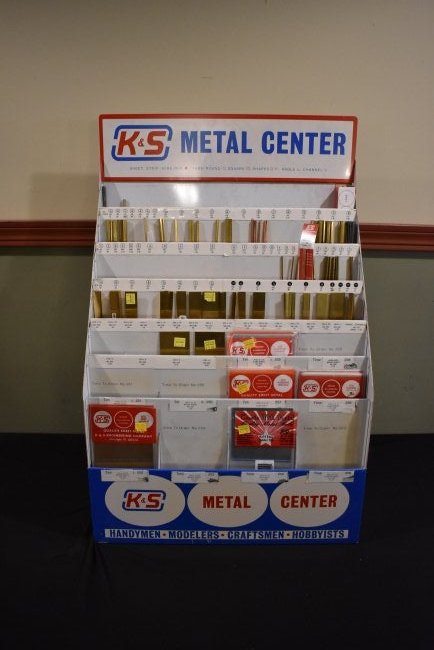 Vintage K & S Metal Brass Store Display (1 of 5)