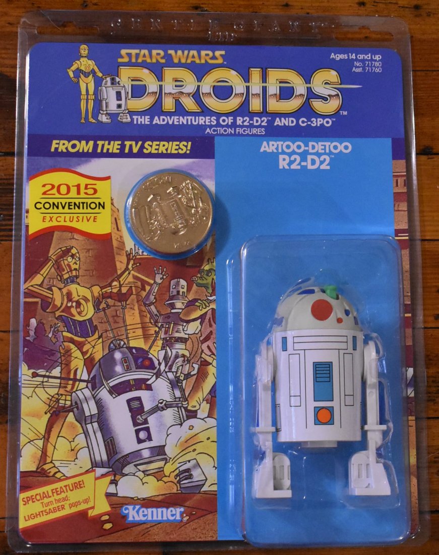 Gentle Giant Star Wars Jumbo 2015 R2-D2 Droids: Gentle Giant Star Wars Vintage Collection Jumbo 2015 Convention Exclusive R2-D2 Artoo Detoo Droids