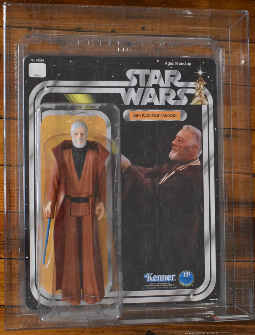 Gentle Giant Star Wars Jumbo Ben (obi-Wan) Kenobi AFA 9: 2011 Gentle Giant Star Wars Vintage Collection Jumbo 12-Inch Ben (obi-Wan) Kenobi AFA 9.0 #20923277