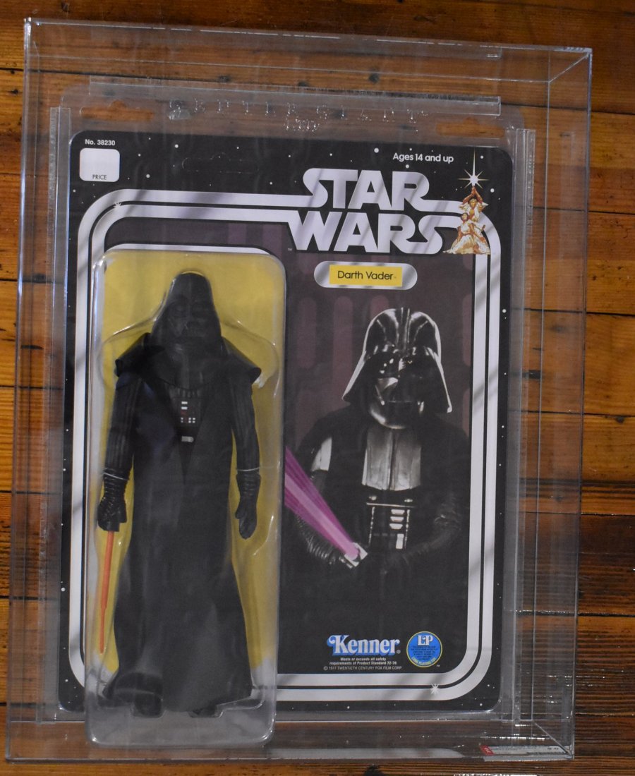 2011 Gentle Giant Star Wars Jumbo Darth Vader AFA 9.0: 2011 Gentle Giant Star Wars Vintage Collection Jumbo 12-Inch Darth Vader AFA 9.0 #27411507