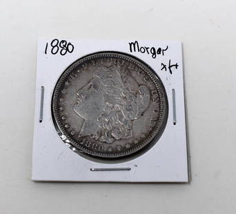 1880 1 oz Morgan Silver Dollar: 1880 Morgan Silver Dolalr