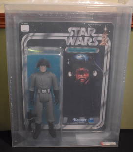 Gentle Giant Star Wars Jumbo Death Squad AFA 9.0: 2011 Gentle Giant Star Wars Vintage Collection Jumbo Death Squad Commander AFA Graded 9.0