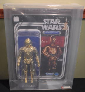 Gentle Giant Star Wars Jumbo C-3PO AFA 9.0: 2012 Gentle Giant Star Wars Vintage Collection Jumbo C-3PO AFA Graded 9.0