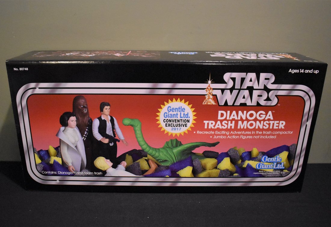 Gentle Giant Jumbo Star Wars Dianoga Trash Monster SDCC: Gentle Giant Jumbo Star Wars Dianoga Trash Monster SDCC Exclusive