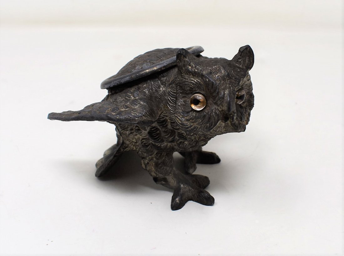 Vintage Owl Inkwell (1 of 6)