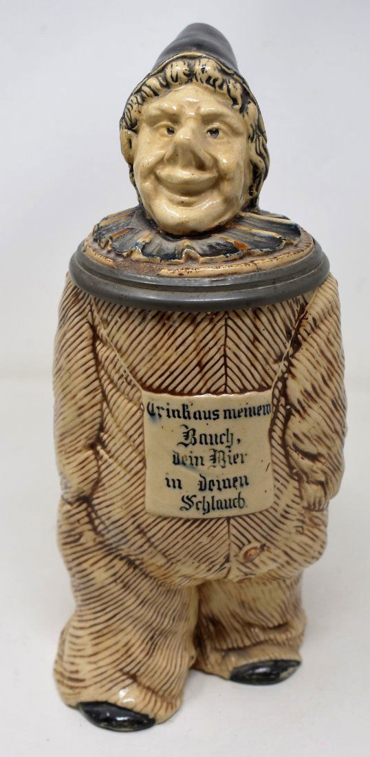 1/2 liter character clown Beer Stein (1 of 6)