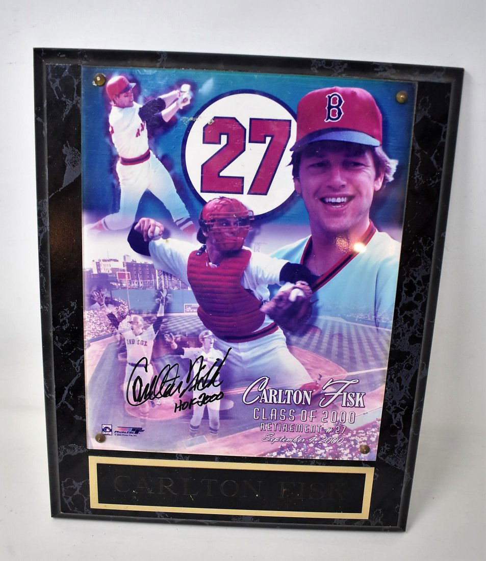 Carlton Fist Chicago White Sox Signed Photo Plaque (1 of 2)