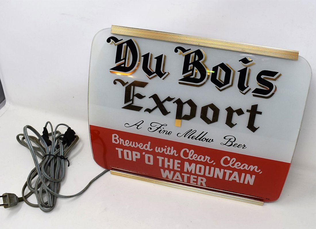 RARE Du Bois Export Beer Bar Light Sign (1 of 6)
