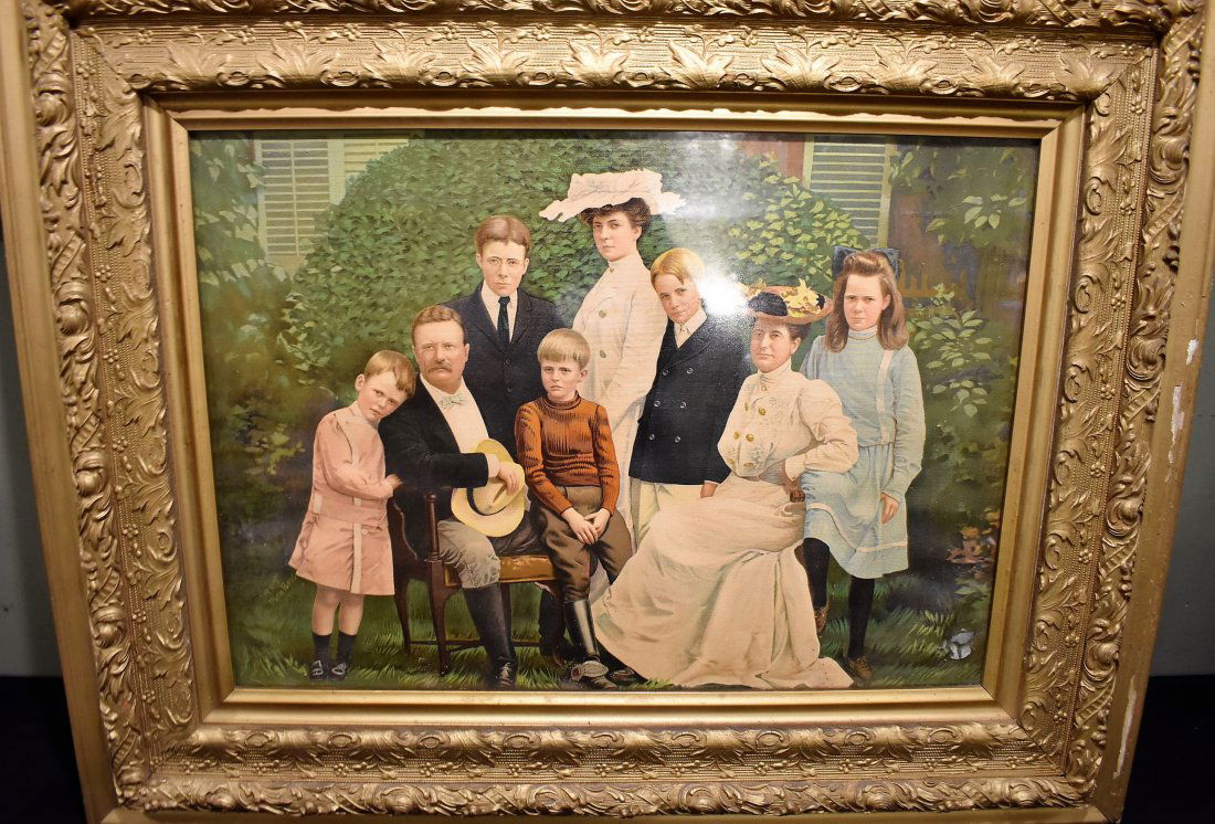 Theodore Roosevelt Pach Bros 1905 Family Portrait (1 of 3)
