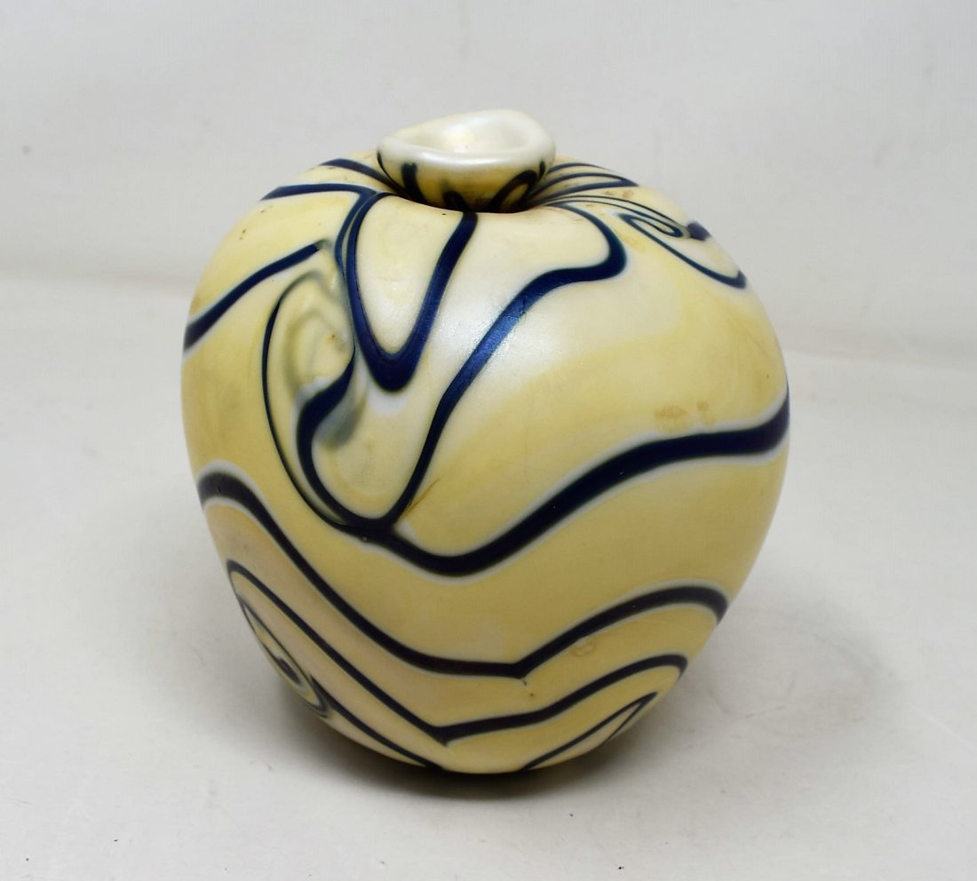 Early Charles Lotton Art Glass Vase (1 of 5)