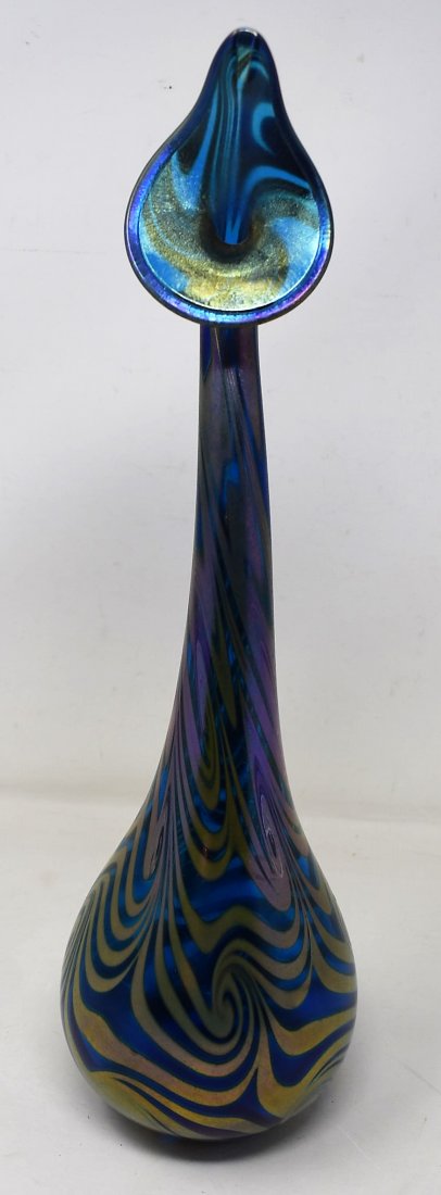 Charles Lotton Art Glass Persian Water Sprinkler Vase (1 of 7)
