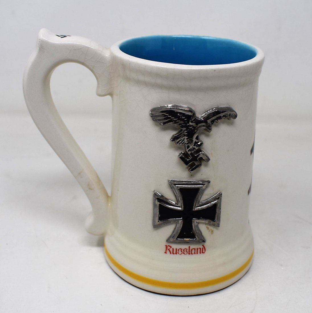 Vintage Nazi German Beer Stein Mug: Vintage Nazi German 1/2 liter Beer Stein/Mug.