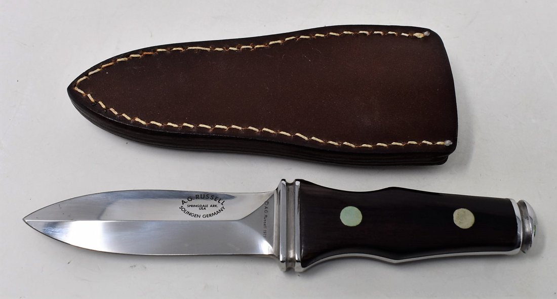 A.G. Russell Boot Knife 1977 Solingen (1 of 5)