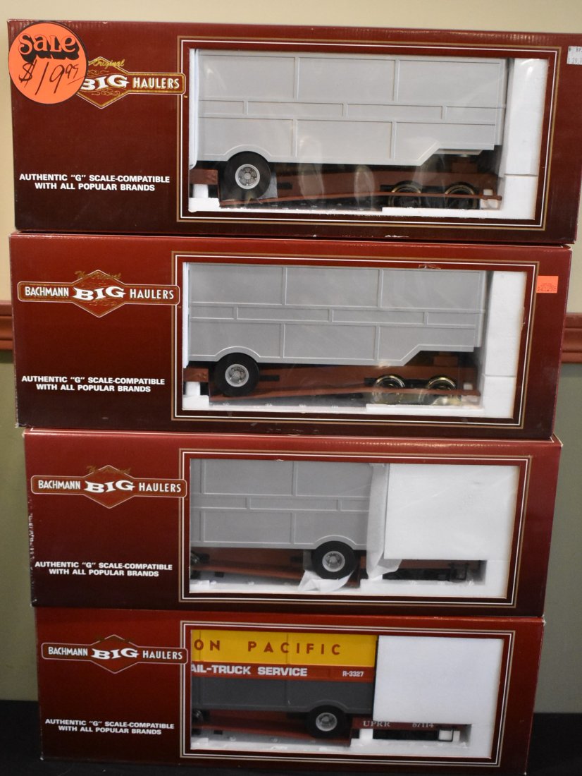 4 G Scale Bachmann Big Haulers NEW (1 of 4)