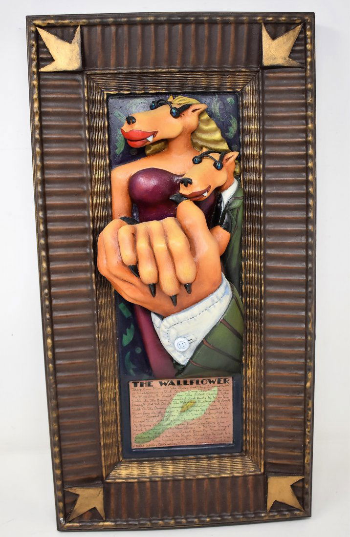 Markus Pierson Sculpture Wall Art "The Wallflower" (1 of 6)