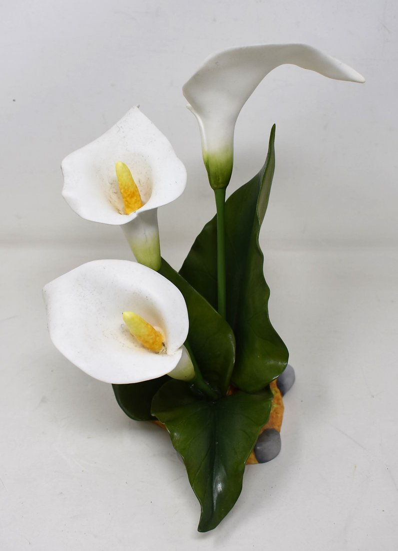 Boehm Porcelain Figure Calla Lilies (1 of 5)