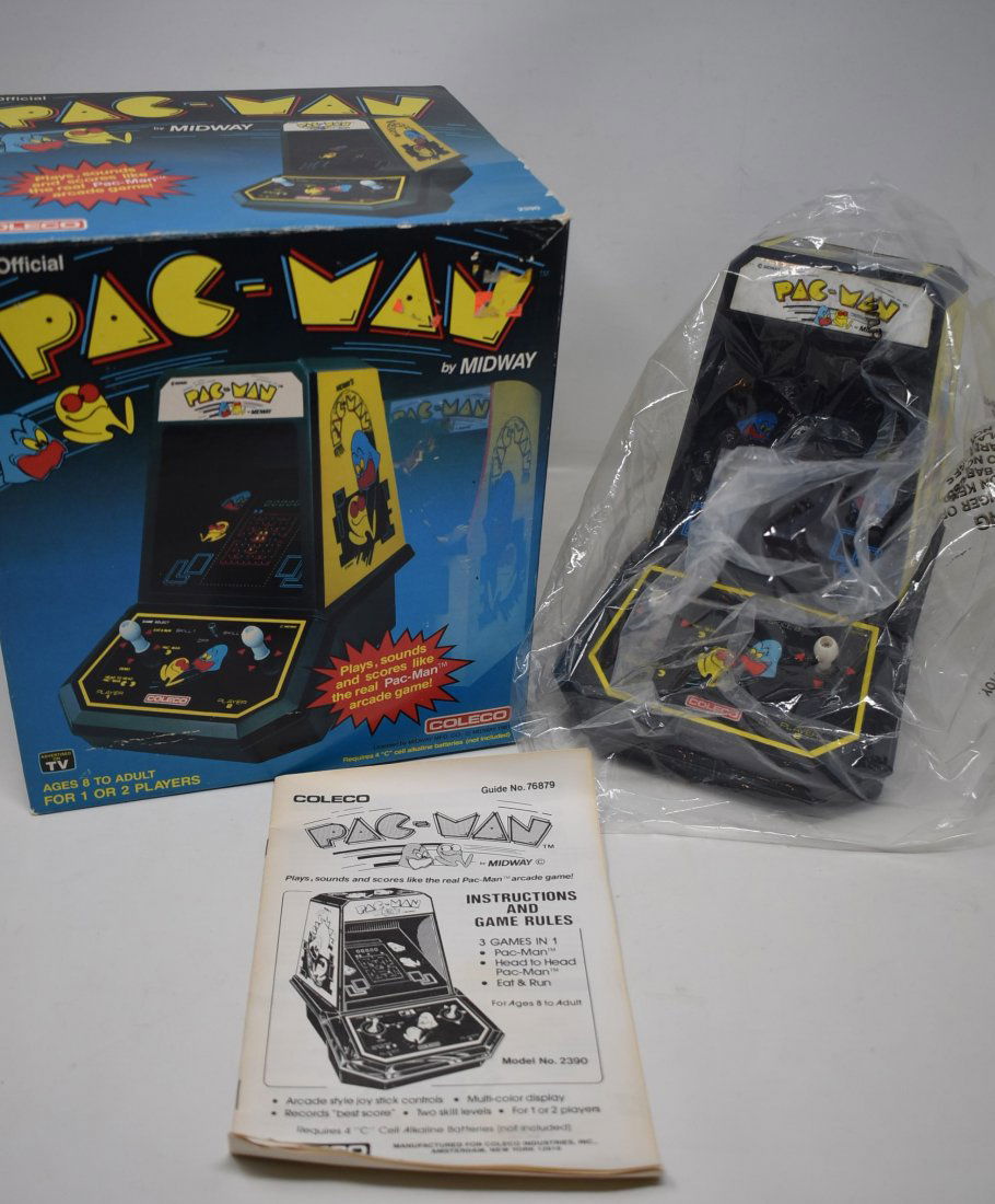 Vintage Coleco Pac-Man Table Top Game Battery Op (1 of 5)