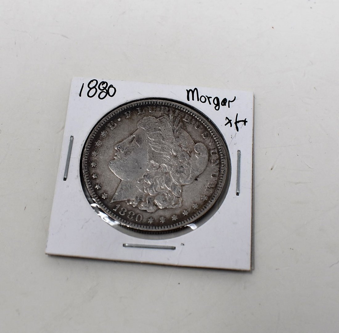 1880 Morgan Silver Dollar: 1880 Morgan Silver Dollar