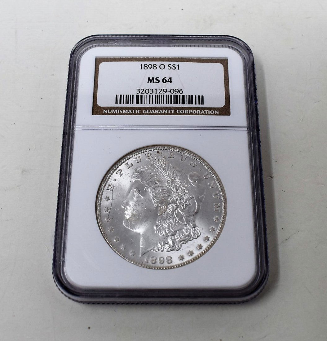 1898-O Morgan Silver Dollar NGC MS69 (1 of 2)