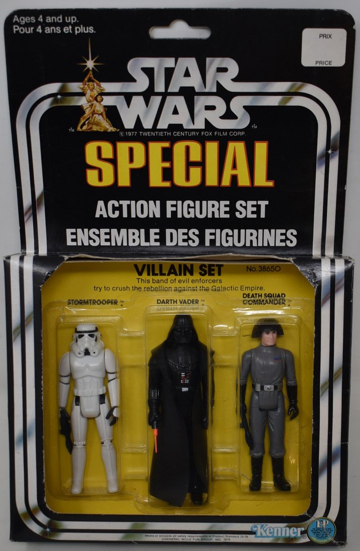 1978 Star Wars 3-Pack Series 1 Duel Language Villain (1 of 6)