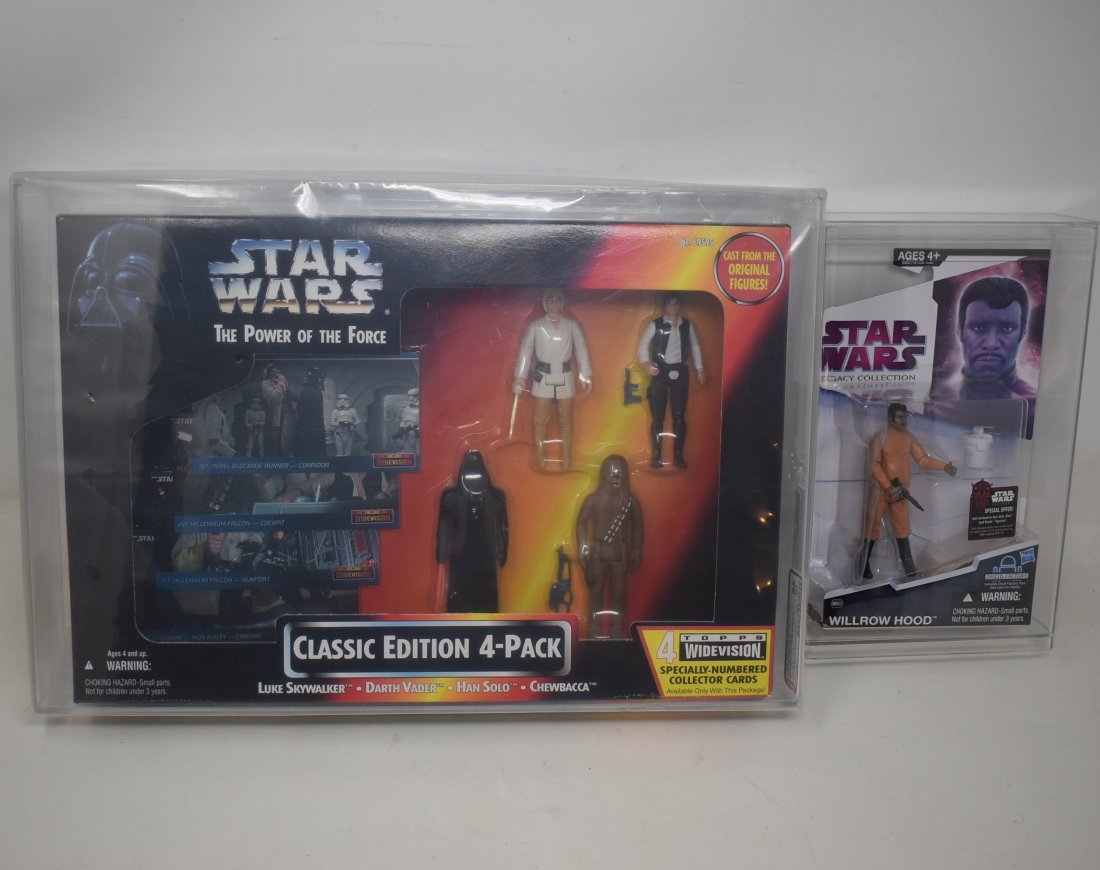 1995 Star Wars AFA 85 POTF2 Classic 4 pack Willrow Hood (1 of 4)