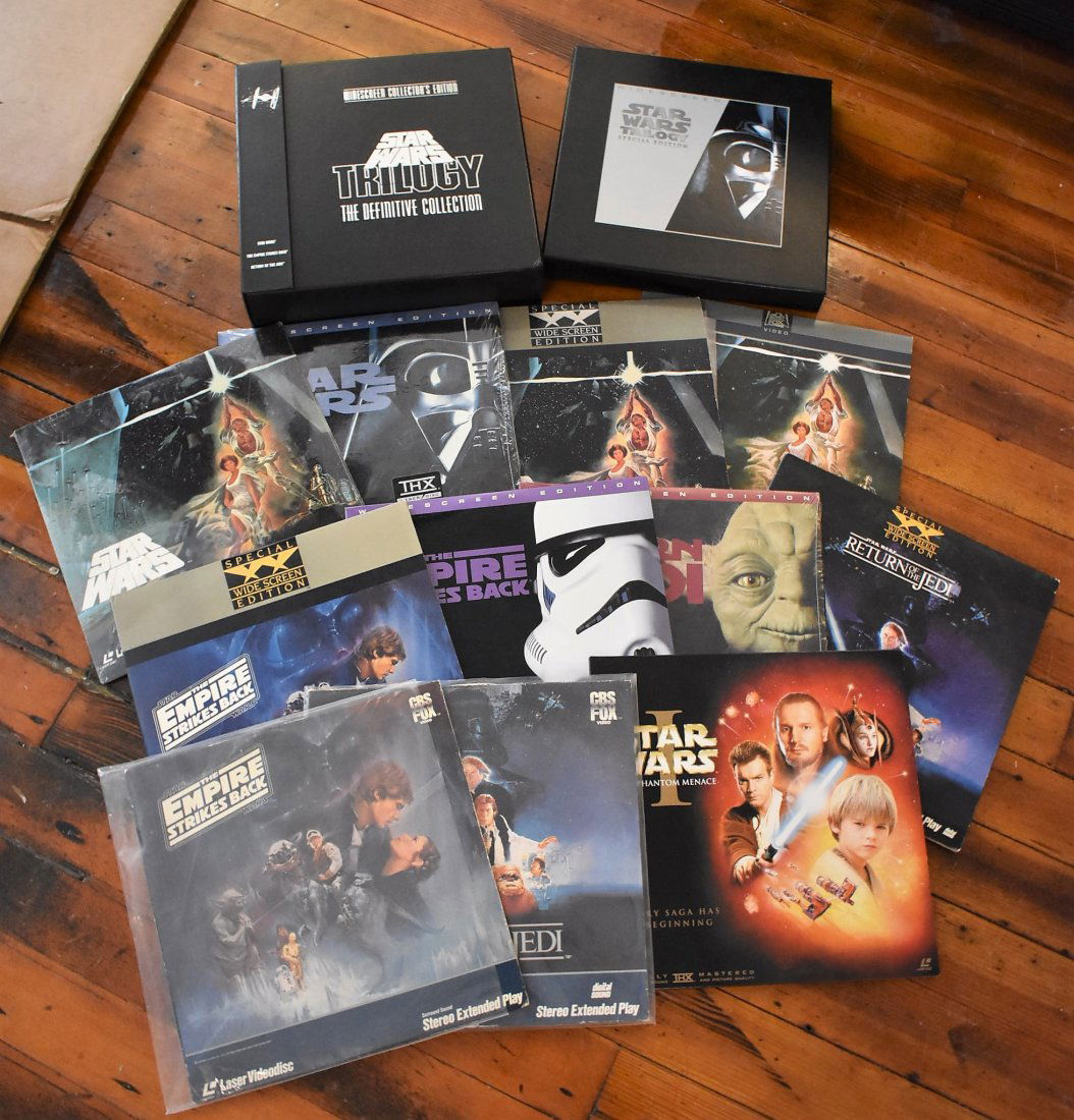 Large Lot of Star Wars Laser Discs Box Sets, etc (1 of 5)