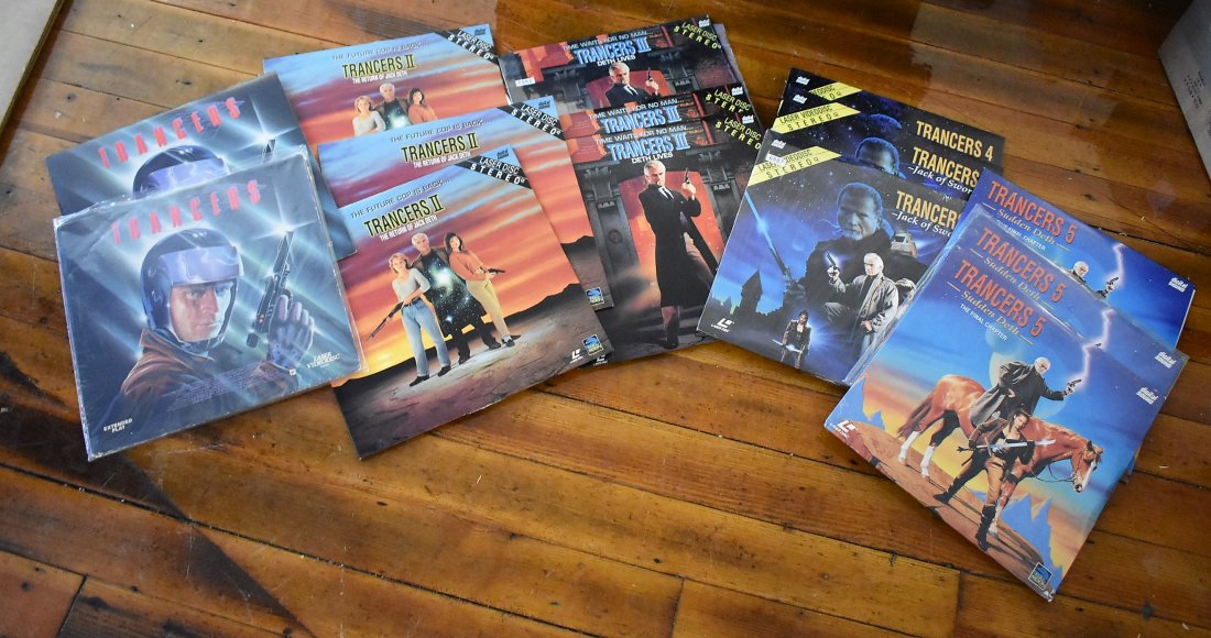 Lot of 14 Full Moon "Trancers" Laser Discs (1 of 3)