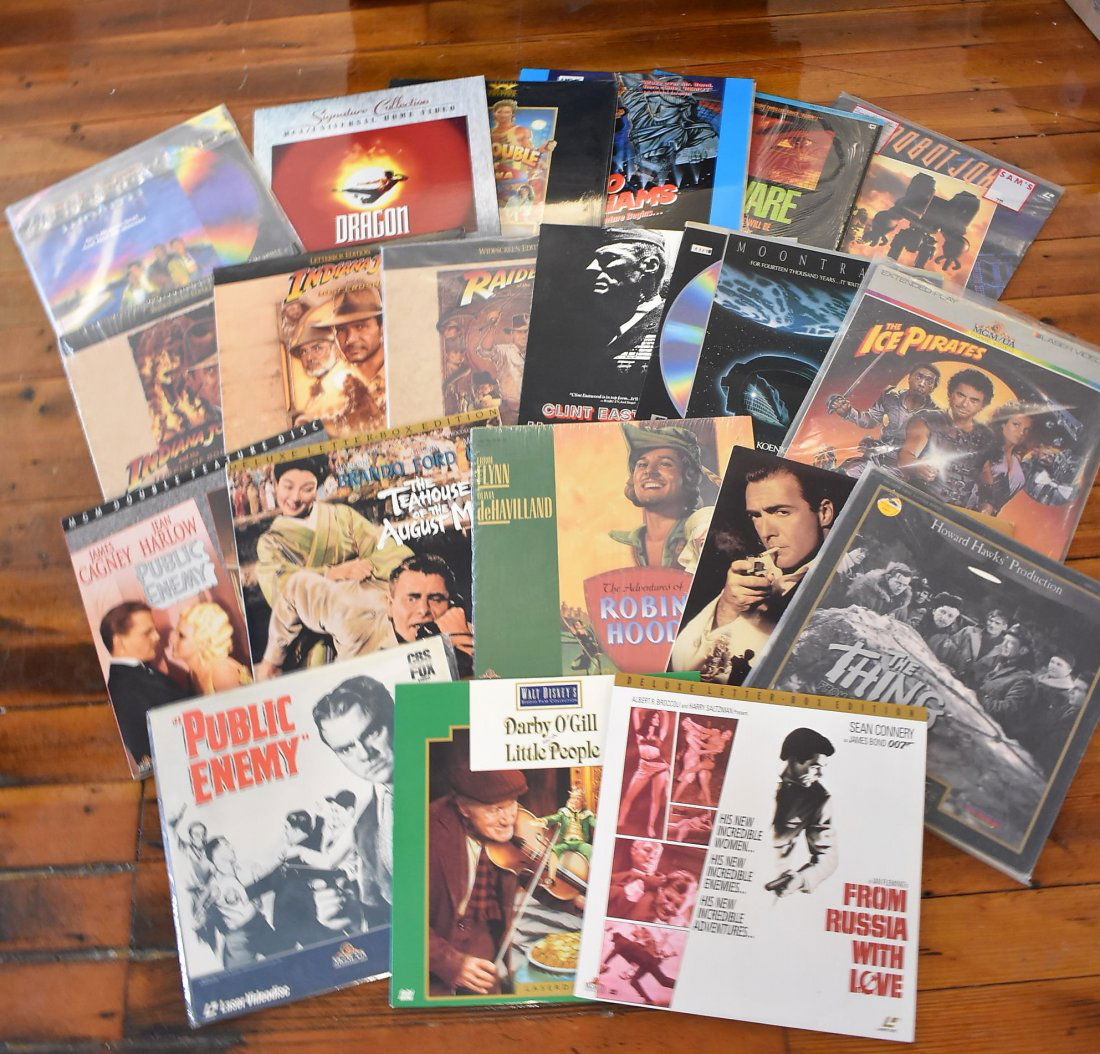 Lot of 21 Assorted Laser Discs (1 of 3)