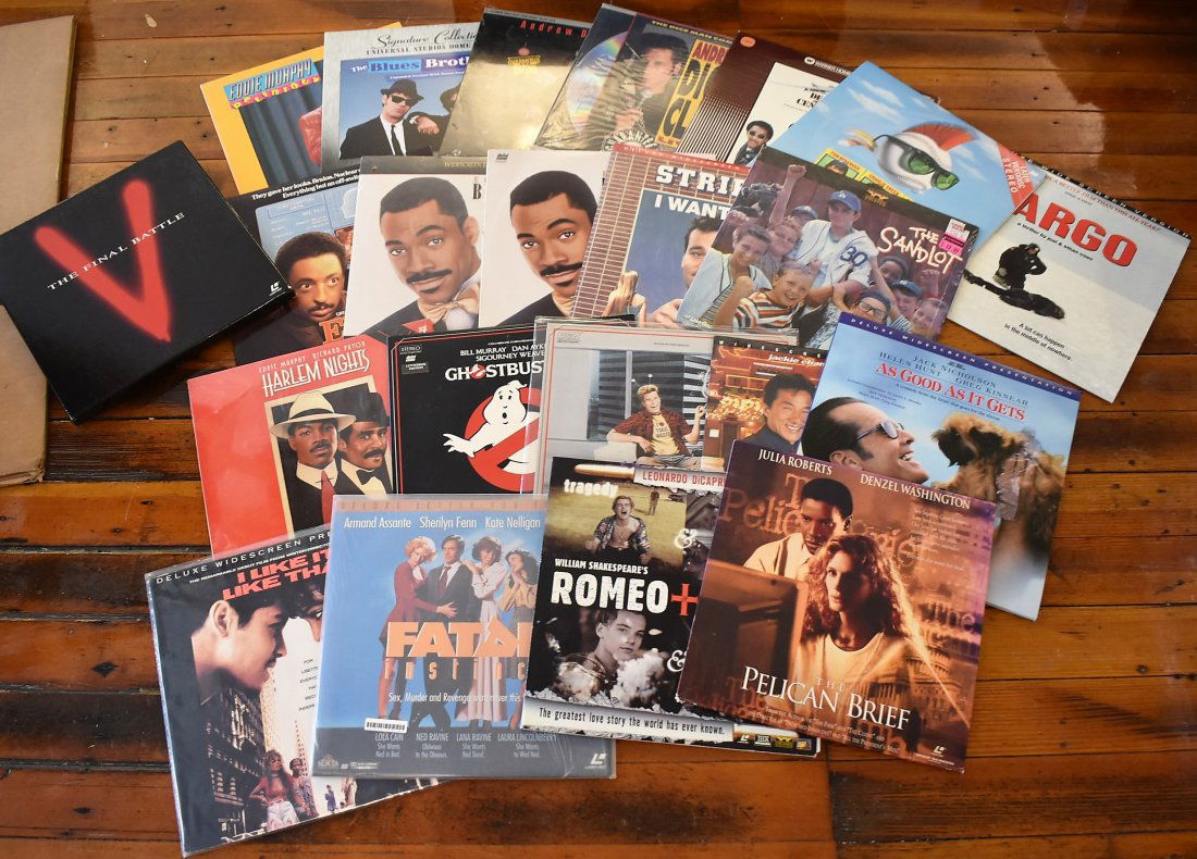 Lot of 22 Assorted Laser Discs (1 of 3)