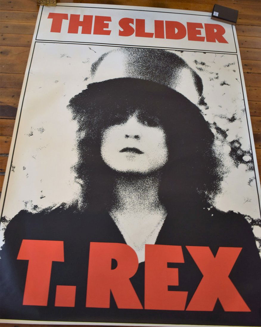 Vintage T. Rex Mark Bolan Poster Large (1 of 6)