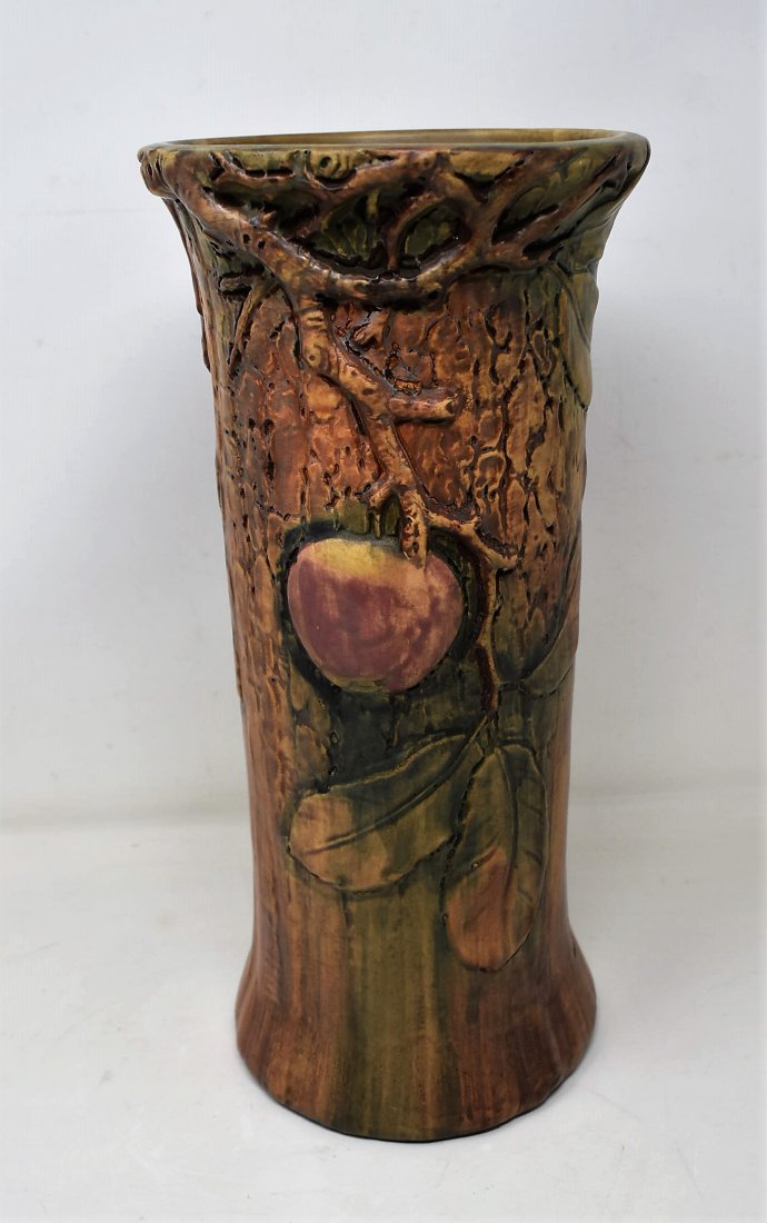 Weller Woodcraft Apple Tree Vase 13" (1 of 5)