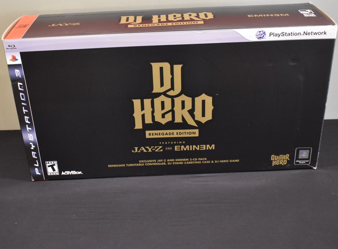 DJ Hero Renegade Edition PlayStation 3 PS3 Jay-Z Eminem (1 of 11)