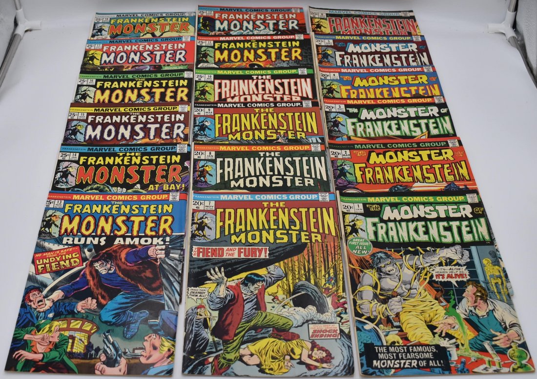 Marvel Frankenstein Monster #1 - #18 Complete Series (1 of 6)