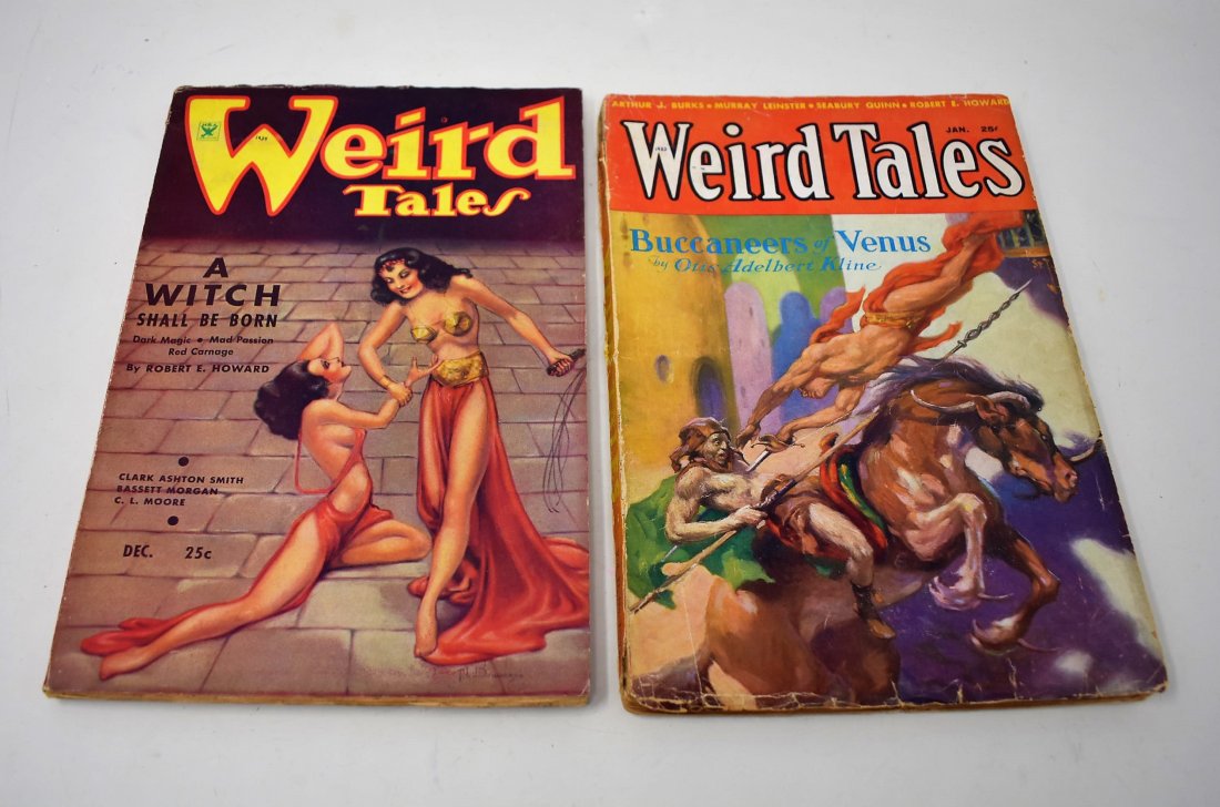 2 Weird Tales Magazines 1933 & 1934 (1 of 5)