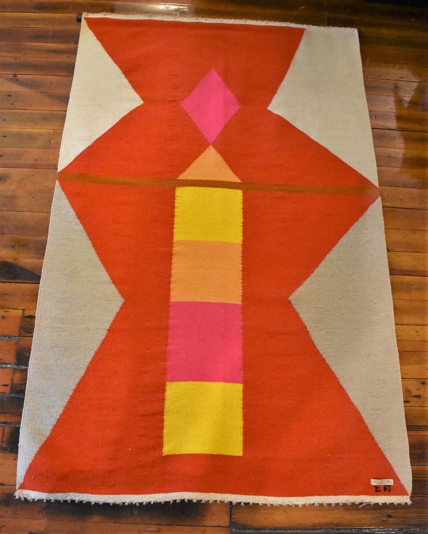 Evelyn Ackerman Abstract Wool Tapestry (1 of 14)