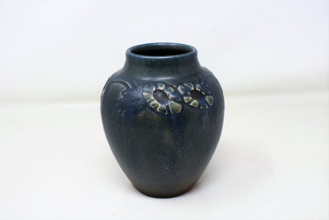 Rookwood Pottery Blue 6" Vase 1913 Charles Todd (1 of 4)