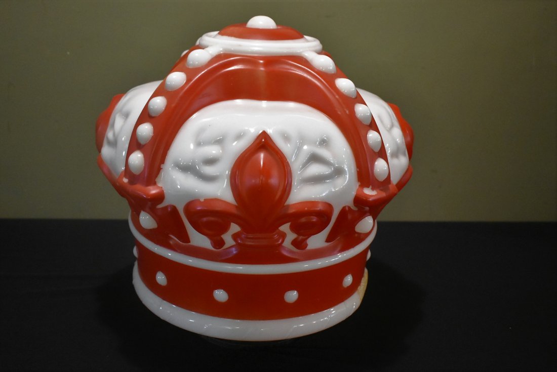Vintage Red Crown Gas Pump Globe (1 of 9)