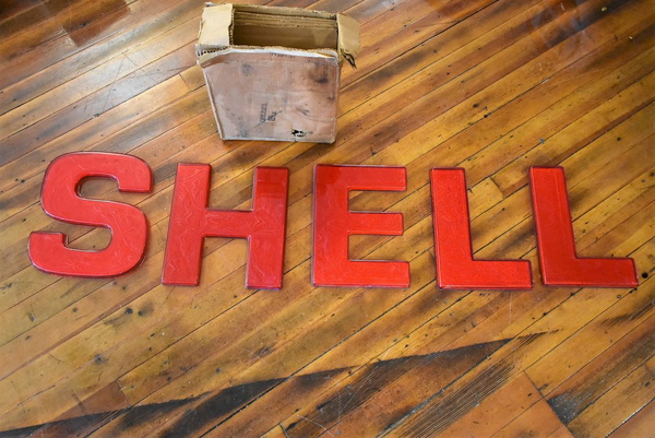Vintage Shell Gas Station 15