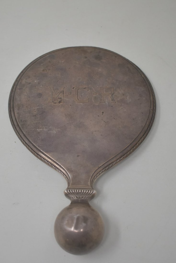 Antique Sterling Silver Hand Mirror (1 of 5)