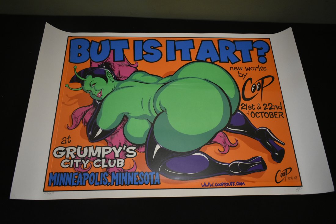 2 Coop Limited Edition Signed Screen Prints & Poster Chris Cooper (1 of 9)