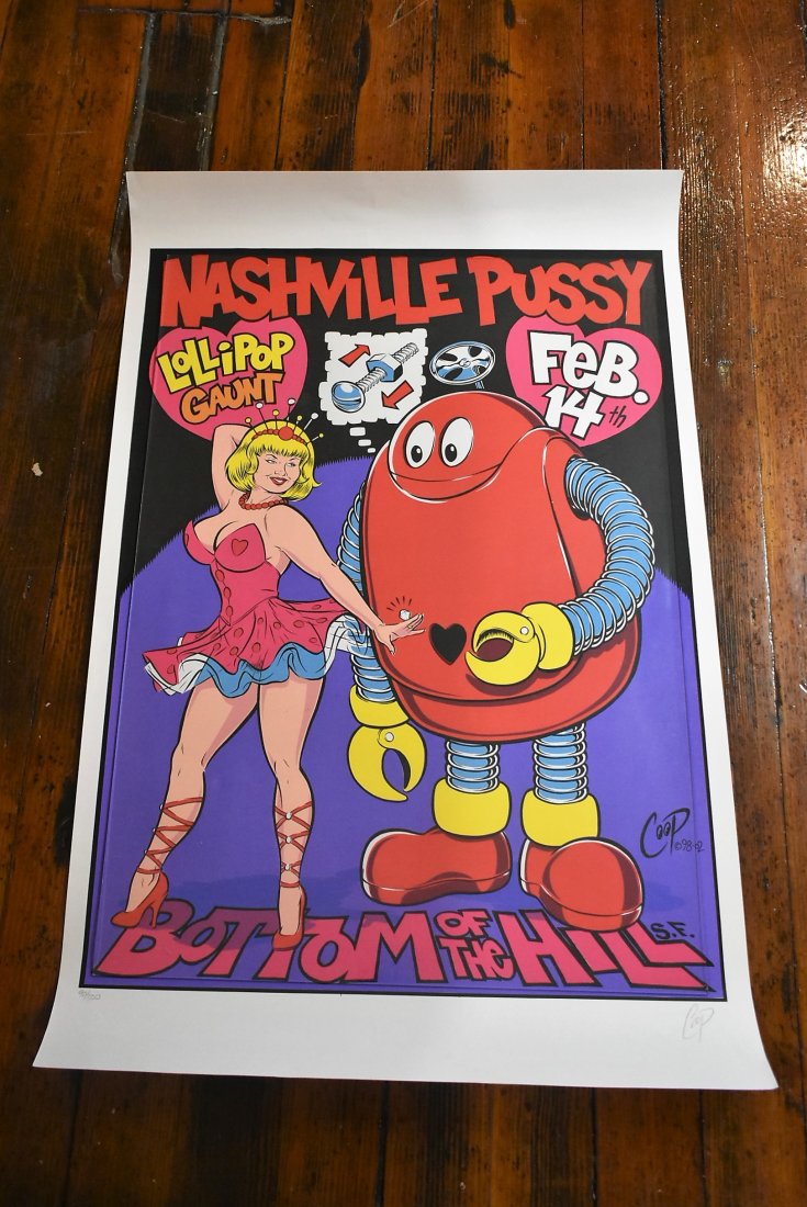 2 Coop Limited Edition Signed Concert Screen Prints Chris Cooper (1 of 7)