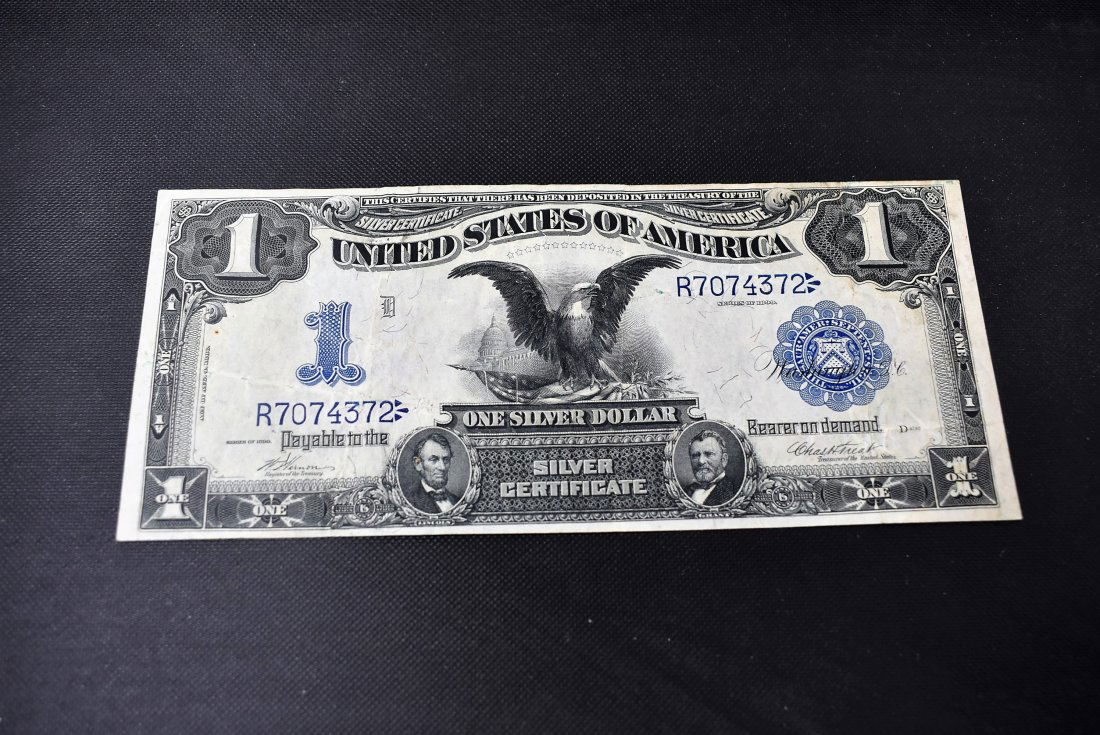 1899 $1 Silver Certificate Black Eagle (1 of 3)