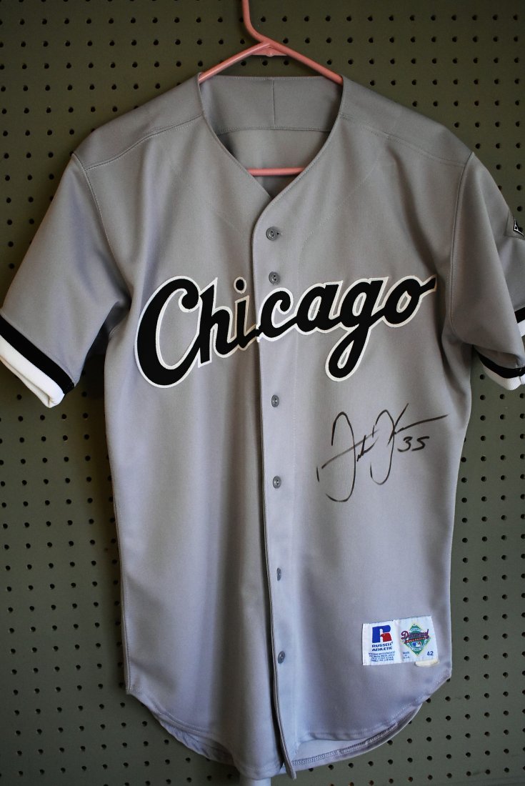 Frank Thomas Chicago White Sox Autographed Jersey (1 of 4)