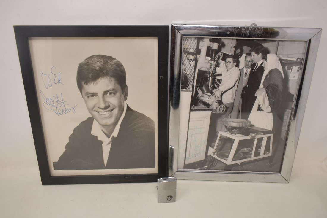 Early Jerry Lewis Autographs Lot (1 of 6)
