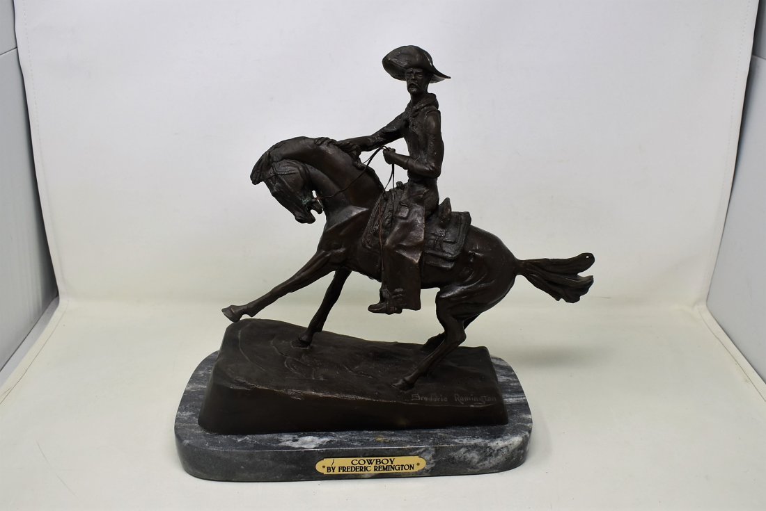 Frederic Remington Bronze "The Cowboy" (1 of 8)