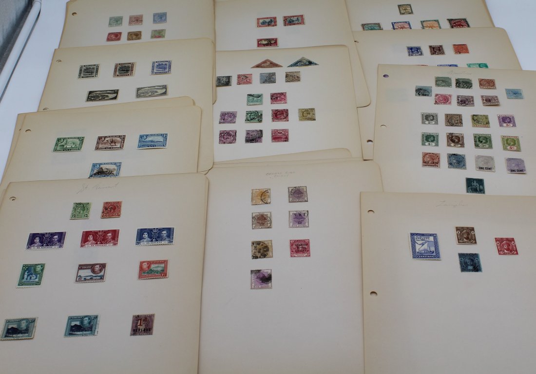 Lot of Vintage and Antique Foreign Stamps (1 of 6)