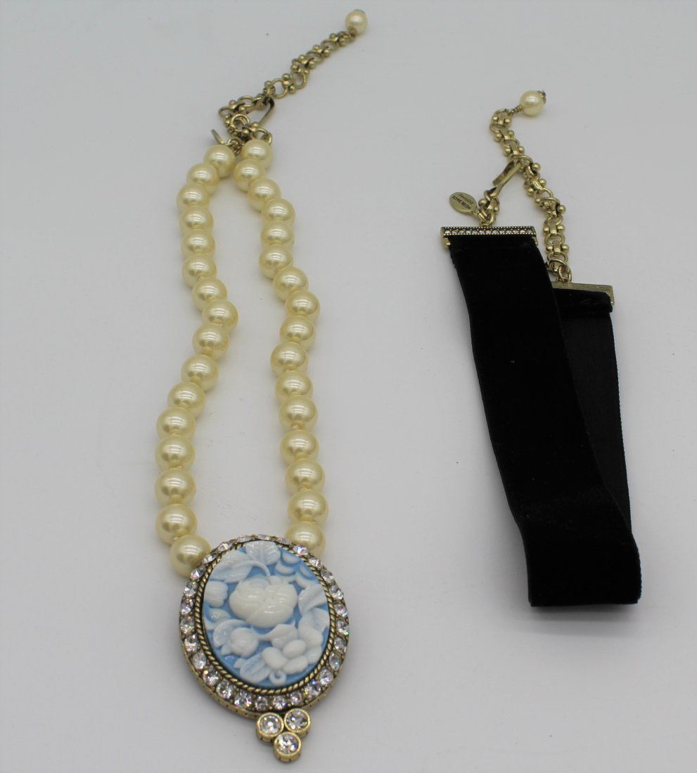 Heidi Daus Rhinestone Disney's Mary Poppins Returns "Rare Appearance" Necklace Choker Brooch (1 of 3)