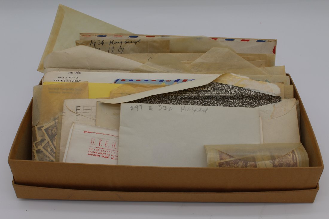 Gold Mine Unsearched Stamp Collection #5 (1 of 4)