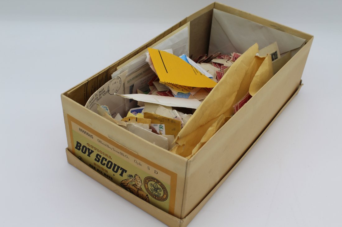 Gold Mine Unsearched Stamp Collection #6 (1 of 3)